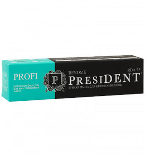 Зубная паста PRESIDENT®PROFI Renome 50мл