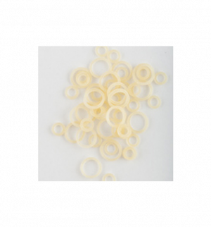 Лиса. ZOO Кольца эластические 6,35мм (100 шт.) 100гр. (Ormco)